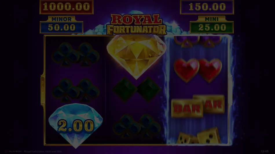 Royal Fortunator: Hold and Win demo play