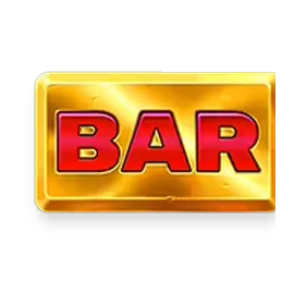 Red and black-gold BAR symbol